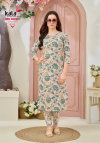 Long Comfort Vol 1 by Kala Cotton Printed Co Ord Set Wholesale Price In Surat
